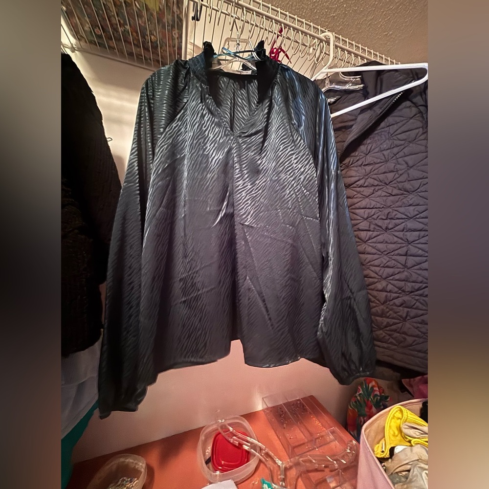 Elegant teal Blouse